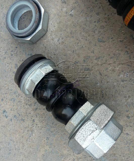 廣東省肇慶四會市絲扣異徑橡膠接頭結(jié)構(gòu)分解圖